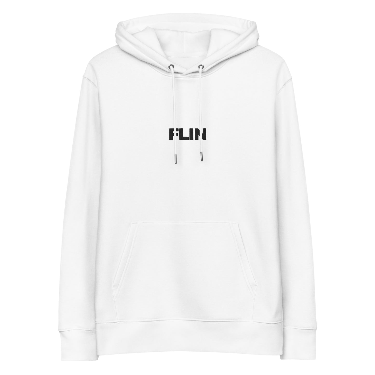 flin logo hoodie (white)