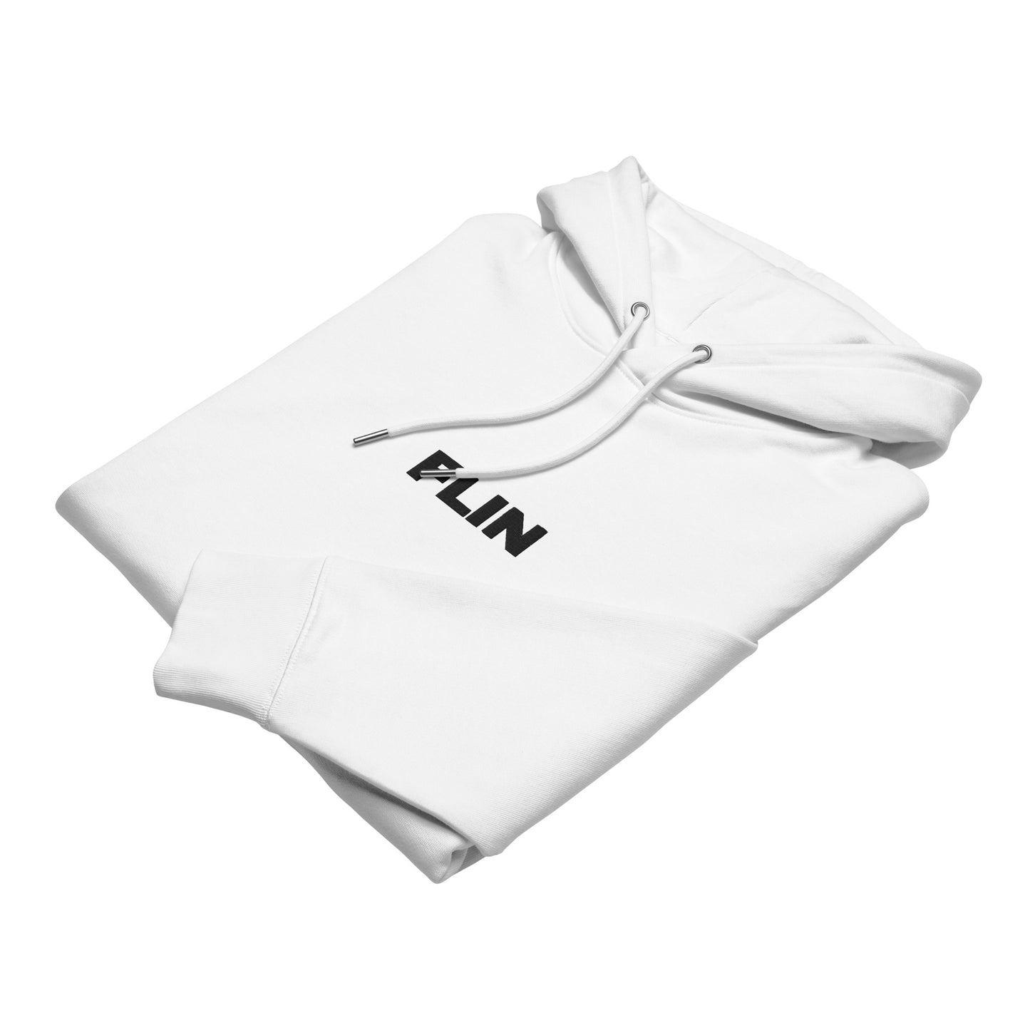 flin logo hoodie (white)